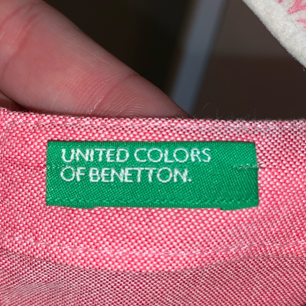 Red Button Down Top - image 4